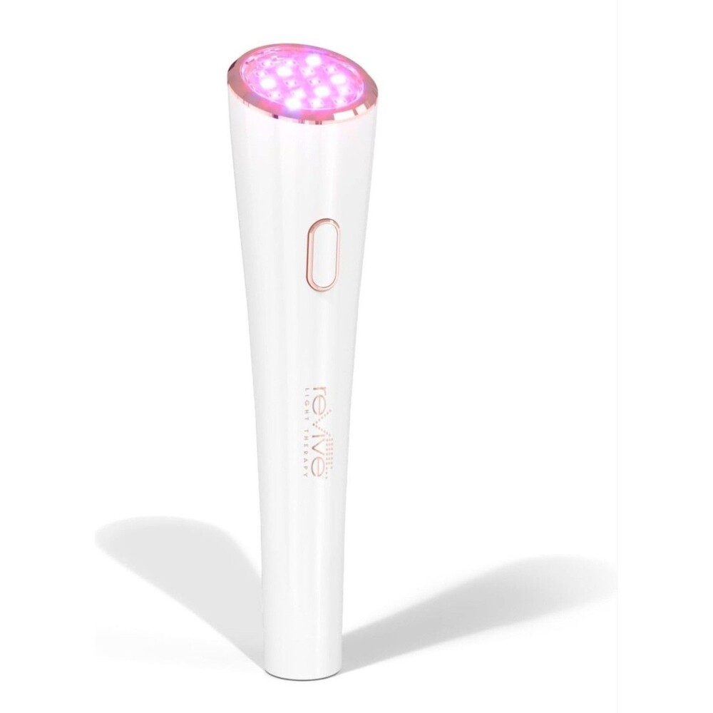 ReVive Light Therapy Glo Wrinkle Acne Scar Treatment Infrared Red Blue Wand NIB